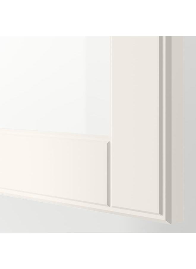 Glass Door, White/Clear Glass, 60X64 Cm - pzsku/ZAD8BA63321F000A61C65Z/45/_/1733840462/1aef1d0e-174b-45ce-9a45-761e3a7b4e50