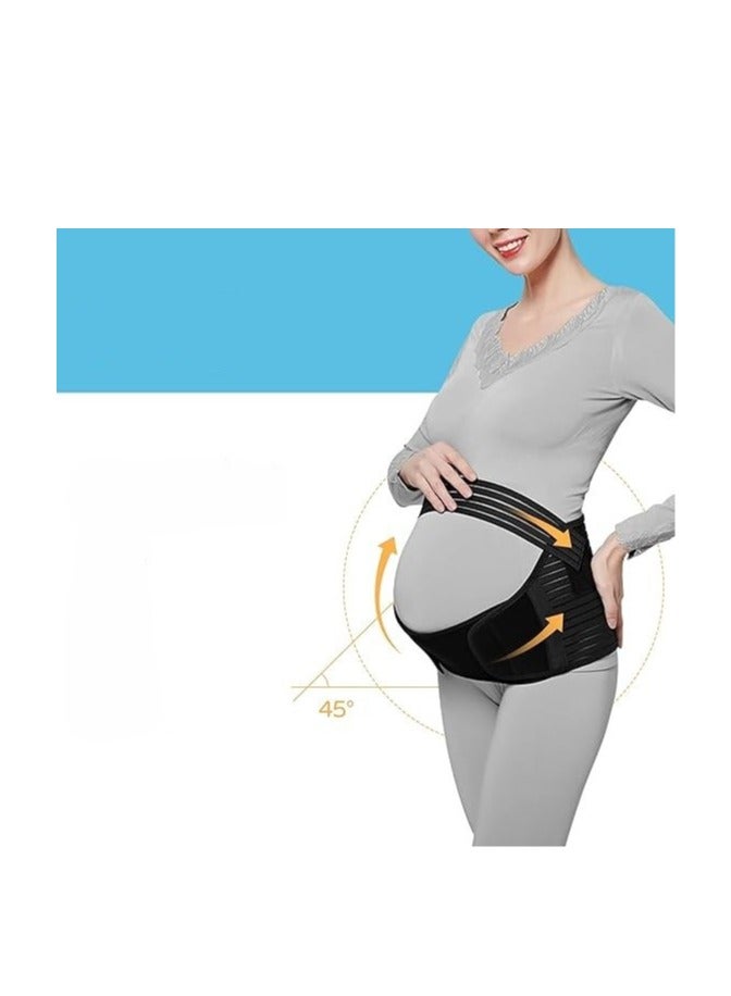 Pregnancy Support Belt - Seamless Maternity Abdominal Binder with Detachable Shoulder Strap, Pelvic Recovery u0026 Customized Fit - Image 3