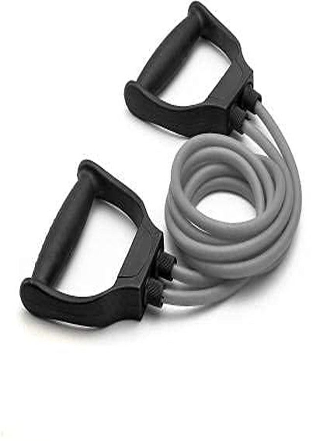 XTROKE Double Toning Resistance Tube Heavy Quality Exercise Band for Stretching, Full Body Workout, Home Gym and Toning for Men and Women - Image 1