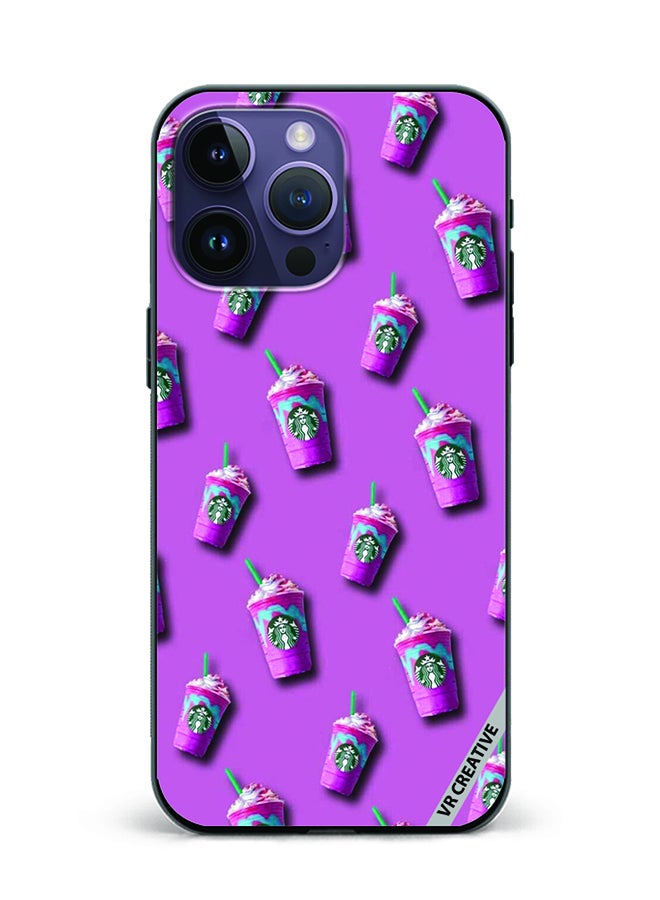 VR CREATIVE Protective Case Cover For Apple iPhone 16 Pro Max Starbucks Design Multicolour