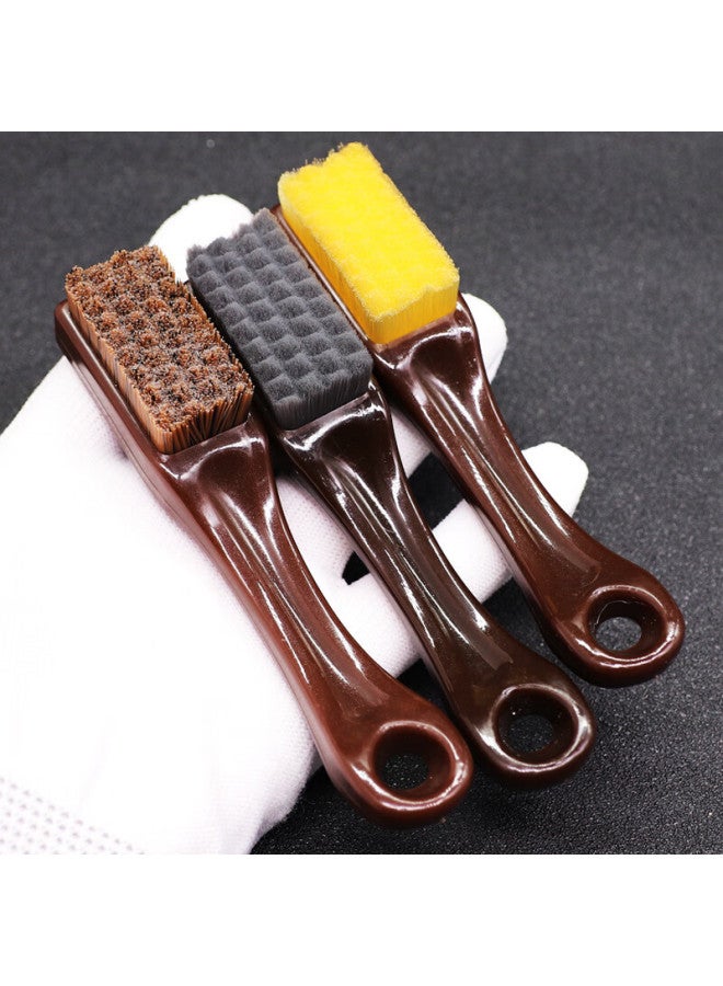 Pinyu Antique Brush Set： 3 Brushes Including Soft, Medium, And Hard Bristles, Nano Brush, Walnut Brush, And All-purpose Cleaning Brush - Image 3
