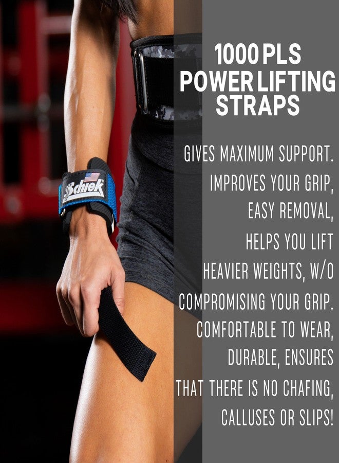 Schiek Sports Model 1000-PLS Deluxe Power Lifting Straps - Image 5