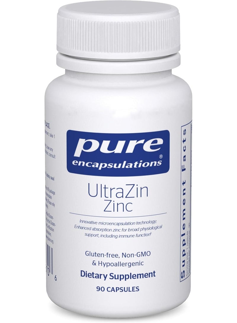 Pure Encapsulations ألترا زين زنك - 90 كبسولة - Image 1