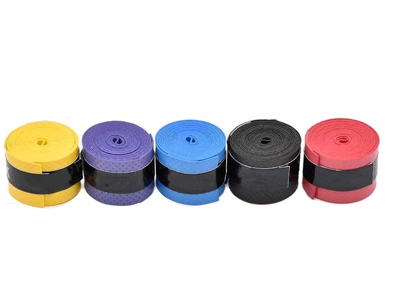 Toyshine Badminton Tennis Racket Overgrip for Anti Slip and Absorbent Grip - 4Pc, Multicolor - SSTP - Image 4