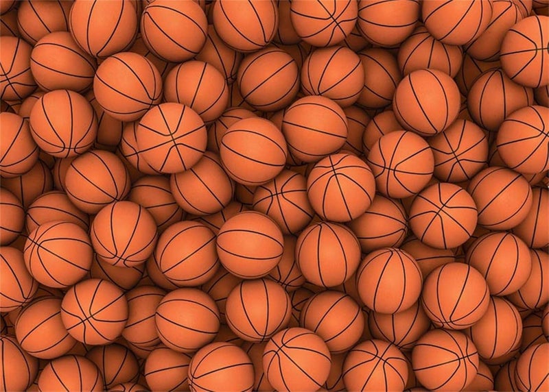 Laeacco 7x5ft Basketball Backdrop for Photography Basketball Theme Birthday Party Banner Boy Kids Birthday Baby Shower Decoration Backdrop Back to School Students Portraits Sports Classroom Wallpaper - Image 4