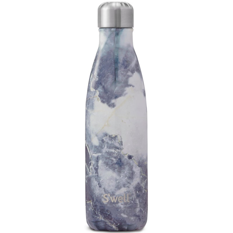 S'well S'well Stainless Steel Water Bottle  17oz  Blue Granite  Triple Layered Vacuum Insulated Containers Keeps Drinks Cold for 36 Hours and Hot for 18  BPA Free  Perfect for On the Go - Image 1