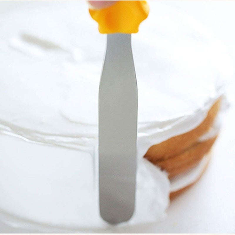Complete Cake Decorating Kit Professional Icing Frosting Tools with Precision Spatula for Smooth Artistic Cake Designs Perfect for Bakers  - Image 2