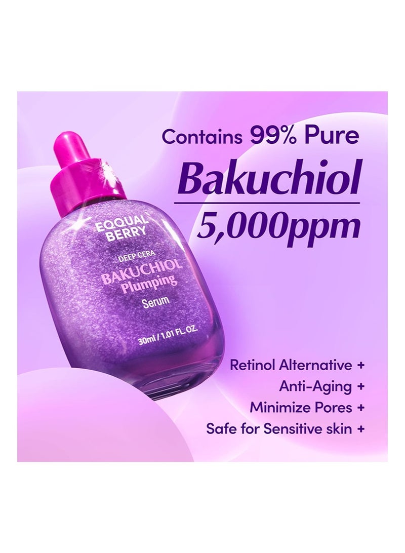 EQQUALBERRY Bakuchiol Duo – Serum & Capsule Cream Set for Firming, Smoothing & Hydrating | Gentle Retinol Alternative for Radiant, Resilient Skin - Image 2