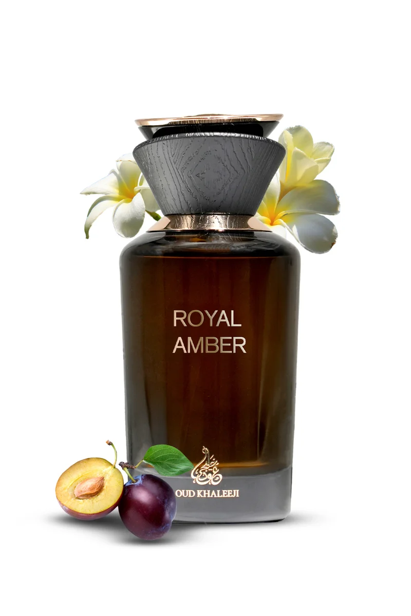 عود خليجي Royal Amber 100ml EDP – Spicy Saffron, Cinnamon & Oud Perfume