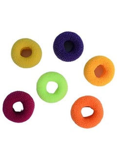 advancedestore Advancedestore Hair Band Hair Tie Rubber Band Ponytail Holder for Girls and Women Stylish Design Variations Multi Color Single Color Hair Accessories- Black, White, Blue, F-Green, Pink and Many More (Smoothy OB medium-pack of 12) 