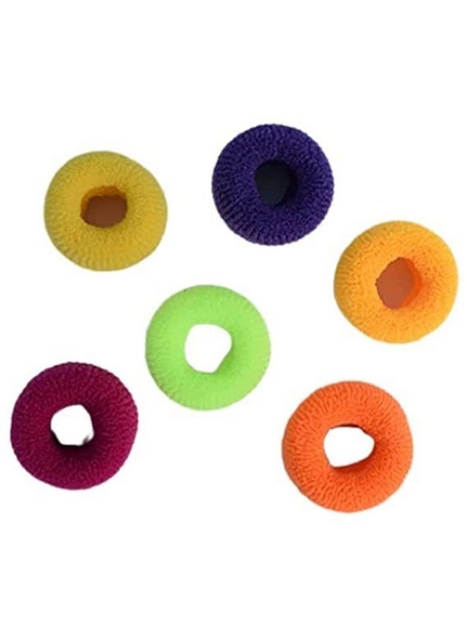 ادفانسد إستور ربطة شعر من Advancedestore، ربطة شعر مطاطية، حامل ذيل حصان للفتيات والنساء، تصميم أنيق، ألوان متعددة، إكسسوارات شعر بلون واحد - أسود، أبيض، أزرق، أخضر فاتح، وردي وغير ذلك الكثير (عبوة متوسطة الحجم من 12 قطعة من Smooth OB)