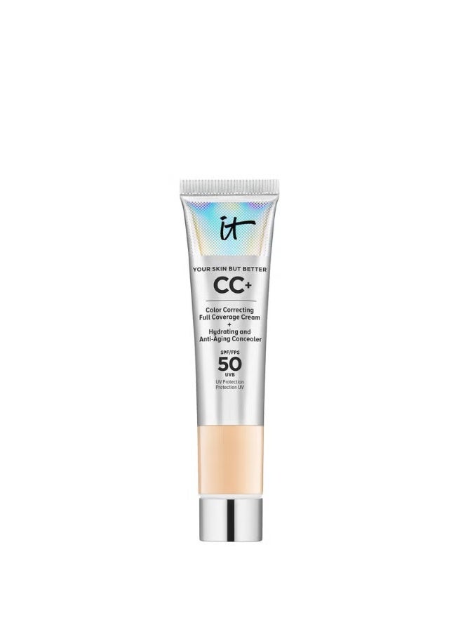 آي كوزمتيكس كريم IT Cosmetics Your Skin But Better CC+ مع عامل حماية من الشمس SPF50 - فاتح - Image 1