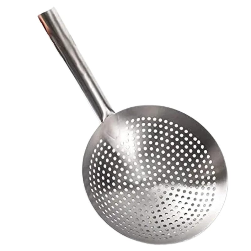 Bridge2shopping Bridge2shopping Stainless Steel Stir Fry Skimmer Mandarin Strainer for Commercial Purpose 12 INCH Diameter  - Image 1