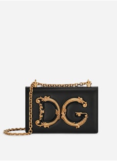 دي آند جي DG GIRLS NAPPA LEATHER SHOULDER BAG  - Image 1