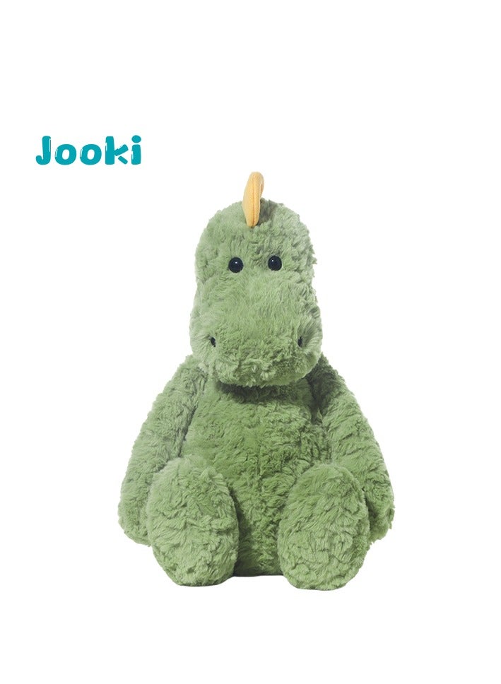 Jooki's Fun Welsh Velociraptor Plush Toy is a Cute Little Dinosaur Stuffed Doll Sleeping Pillow, 50cm Long, for Girls' Birthday Gifts (Green) - Image 1