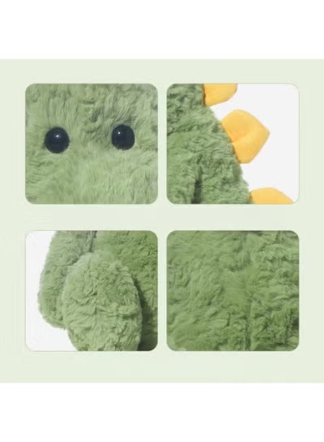 Jooki's Fun Welsh Velociraptor Plush Toy is a Cute Little Dinosaur Stuffed Doll Sleeping Pillow, 50cm Long, for Girls' Birthday Gifts (Green) - Image 2