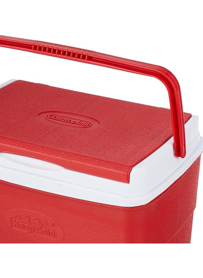 Cosmoplast Keep Cold Plastic Picnic Cooler Icebox Lunchbox - 10Ltr - Image 2