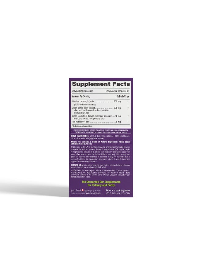 iRemedies iSkinny XXS – Advanced Weight Management Supplement for Metabolism Support and Energy Boost –  90 Capsules - Image 4