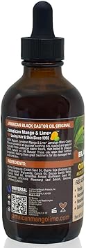 Jamaican Mango & Lime زيت الخروع الأسود الأصلي العضوي بنكهة المانجو والليمون الجامايكي 118 مل عبوة واحدة - Image 2