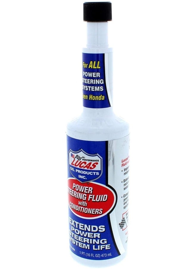 LUCAS OIL Lucas Oil 10442 Power Steering Fluid with Conditioners - 16 fl oz  - Image 2