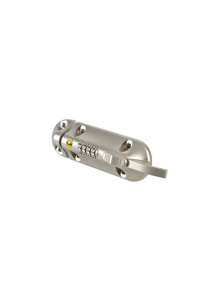 Yale 4 Dial Combination Bolt Lock 150mm Zinc Body Model Y600/120/1  - Image 2