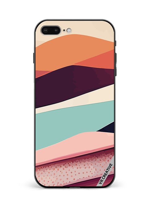 Protective Case Cover For Apple iPhone 7 Plus/8 Plus Texture Design Multicolour