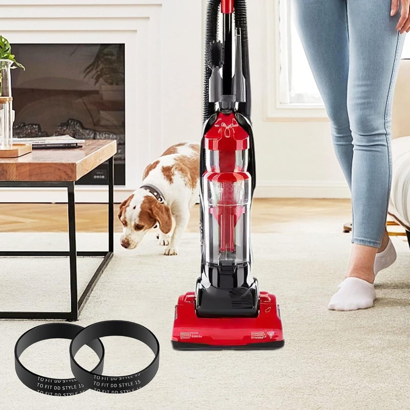 KEEPOW Style 15 Belt for Dirt Devil Vacuum Dynamite/Easy Lite/Extreme Quick/Quick Lite, Replace Part 1SN0220001, 3SN0220001 (2 Pack) - Image 4