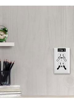 Generic Funny Outlet Cover Decal,12 Pair Arm and Hand Outlet Decals,Duplex Outlet Wall Plate Cover,Humorous Wall Outlet Sticker Home Decoration Stickers  - Image 2