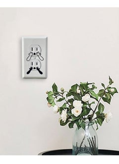 Generic Funny Outlet Cover Decal,12 Pair Arm and Hand Outlet Decals,Duplex Outlet Wall Plate Cover,Humorous Wall Outlet Sticker Home Decoration Stickers  - Image 3