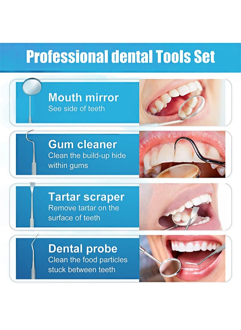 Tooth Solid Gel,Temporary Teeth Repair Kit, Missing Teeth Repair Kit, Temporary Teeth Beads with 4 Dental Tools, Repair Missing or Broken Teeth