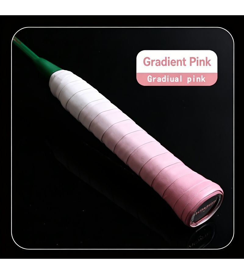 Gradient Purple Tennis Badminton Racket Overgrip Pickleball Antislip Flat Adhesive Handle Wrap Grip Tape Sports Equipment - Image 3