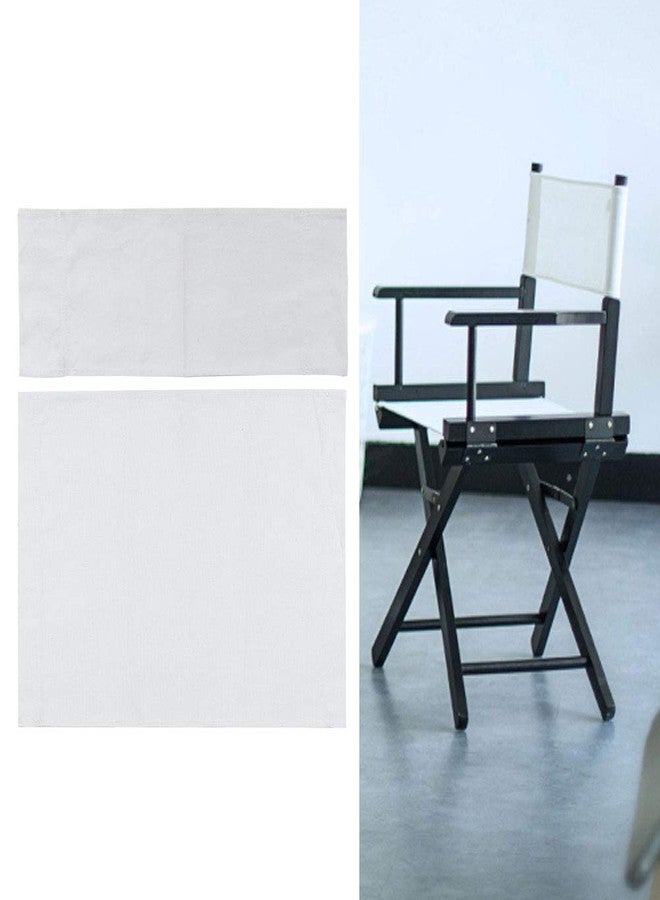 إستنك غطاء بديل لكرسي إستينك، طقم واحد من قماش بديل لمقعد كرسي المخرج، مقعد وظهر بديلان لكرسي السينما مع ملحقات لاصقة لكراسي المخرجين المنزلية. - Image 3