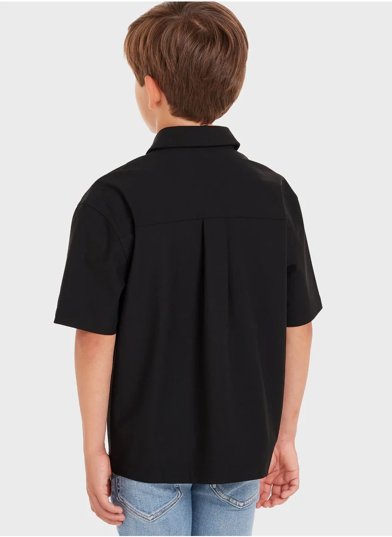 Calvin Klein Jeans Youth Dry Knitted Shirt