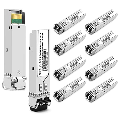 OPSTRAN 1000BASE-SX SFP Optical Transceiver Module Compatible with Fortinet FN-TRAN-SX FG-TRAN-SX FR-TRAN-SX 850nm 550m DDM Duplex LC MMF - Image 1