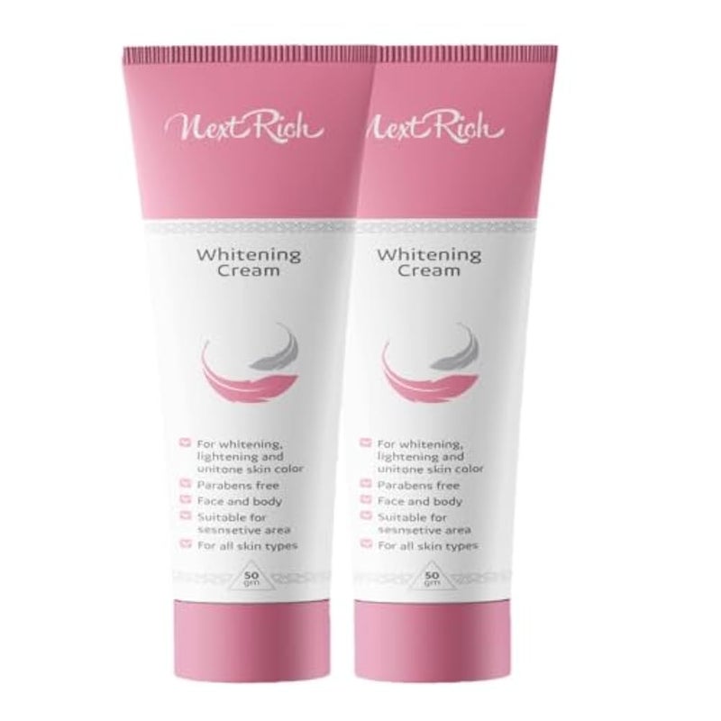 Next Rich Cream 50 grams | Bundle of 2 | Face and Body | Deep Hydration Nourishment | All Skin Types - Image 4