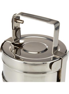 RAJ Raj Bombay Stainless Steel Tiffin 12.5 Cm Width, 2 Tier, BT0002, Containers, Lunch Box, Tiffin, 2 Layer  - Image 3