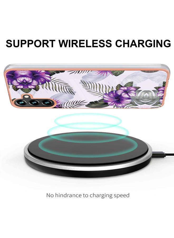 اس-توب جراب لهاتف Samsung Galaxy A54 5G مطلي بالكهرباء IMD TPU - Image 3