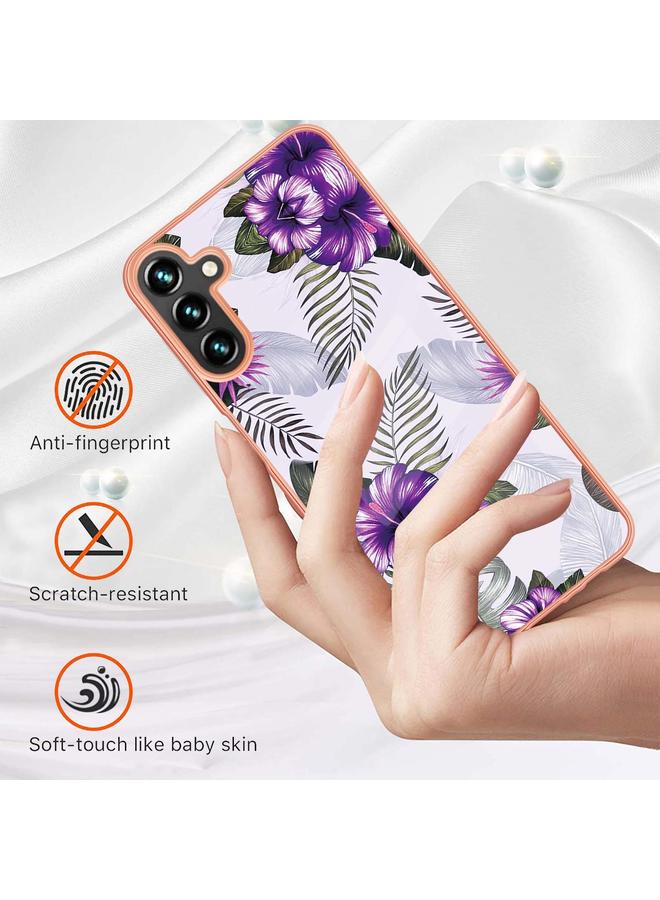 اس-توب جراب لهاتف Samsung Galaxy A54 5G مطلي بالكهرباء IMD TPU - Image 2