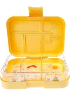 TINY WHEEL Bento Box Yellow 6 Compartments 800104  - Image 1