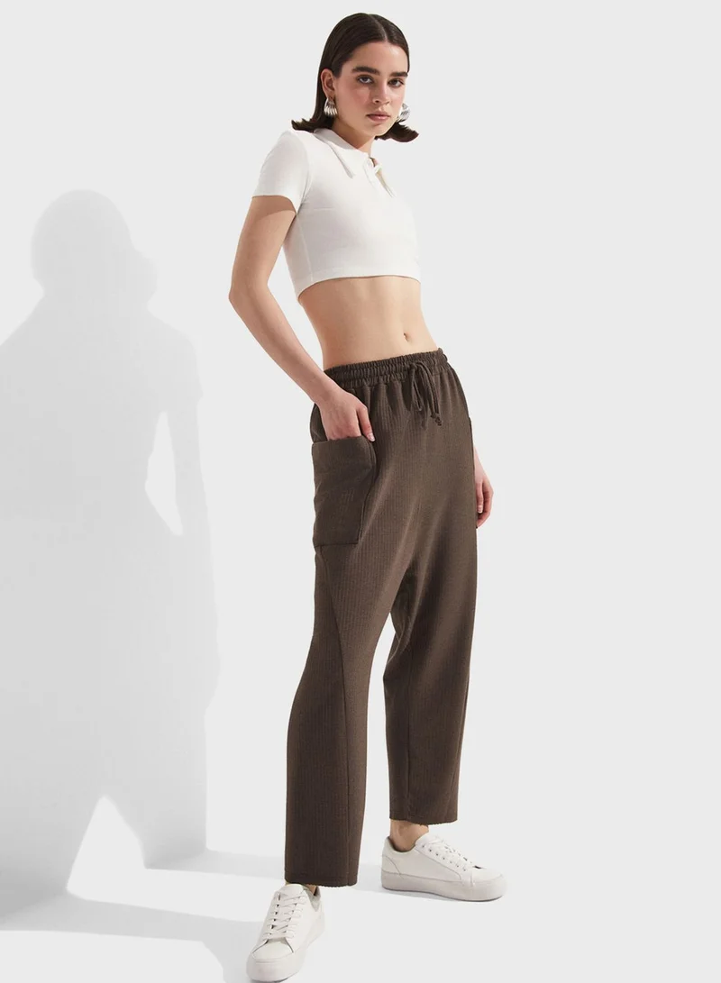 جون High Waist Pants