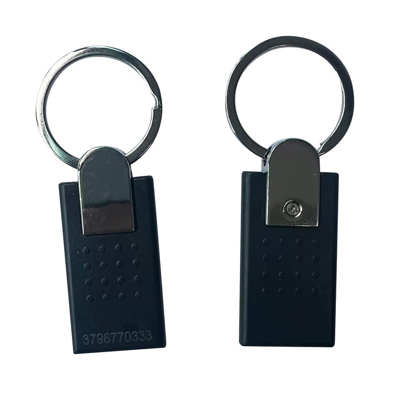 YARONGTECH 1356MHZ RFID 1K Key Fob RFID Access Tag Black Metal 5 - Image 2