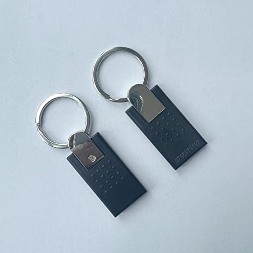 YARONGTECH 1356MHZ RFID 1K Key Fob RFID Access Tag Black Metal 5 - Image 3