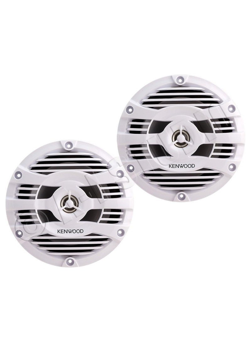 KENWOOD سماعات بحرية مزدوجة كينود KFC-1653MRW 6.5 بوصة - Image 2