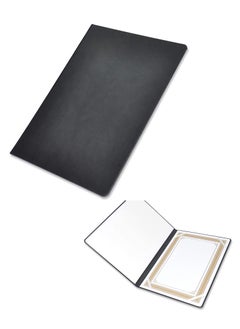 Generic A4 Size Certificate Folder With Black Cover  - Image 1