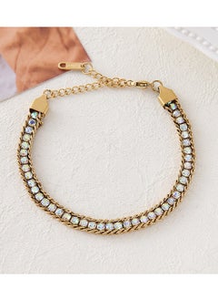 Mark Fairwhale Fashionable High-end Light Luxury Four Petal Flower Bracelet 