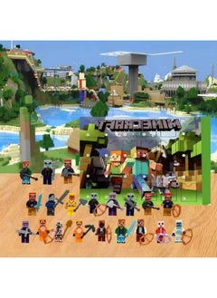 MINECRAFT Minecraft Building Blocks Holiday Gifts Assembling Game Gifts for Family and Friends  - Image 3
