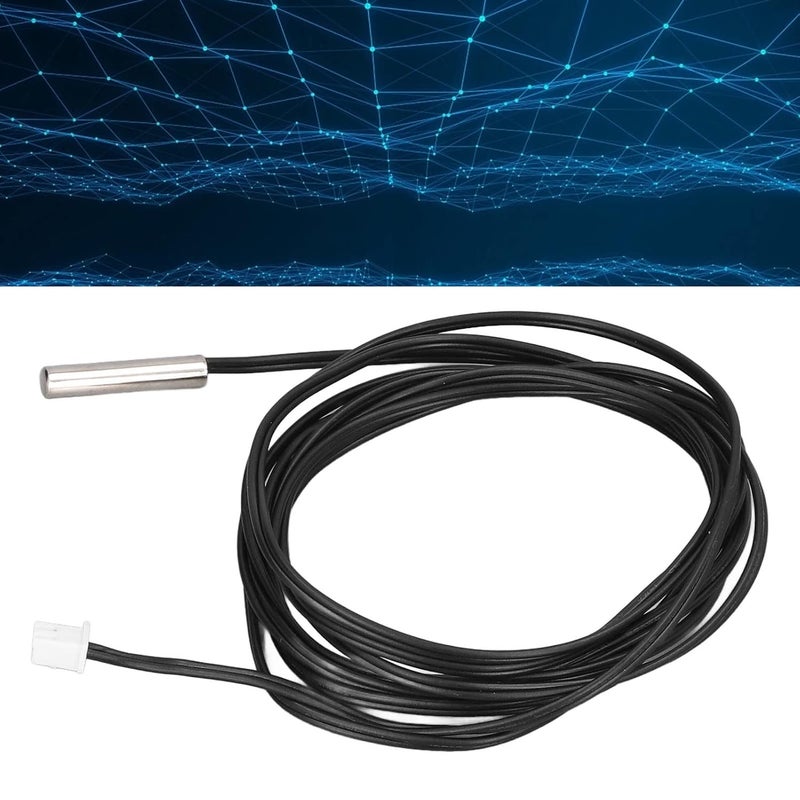 10K B3950 Thermistor Sensor Temperature Probe 5x25mm Cylindrical Head 2 Meters Cable - Image 3