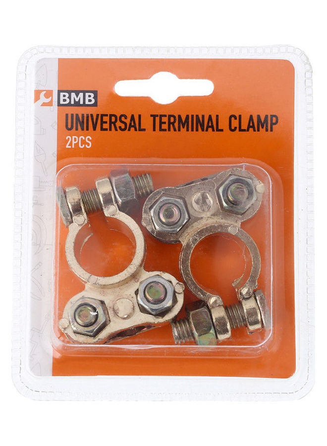 2000 AMP Car Jumper Cable with 4 Piece Universal Battery Terminal Clamp - Image 3