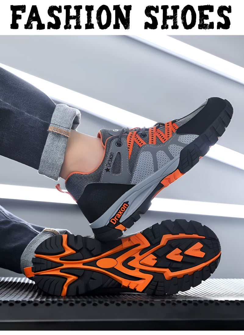 Draxon Draxon Fasion Safety Shoes for Men Women CE Standard Steel Toe and Midsole Work Lightweight Anti-Puncture Industry Construction Sneakers  - Image 3
