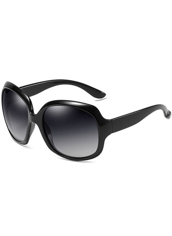 Generic - Polarized Sunglasses, Fashionable Glasses, UV Protection Sunglasses, for Women and Men Oversized Elegant Large Rectangle Sun Glasses UV400 ( Black ) - Image 1